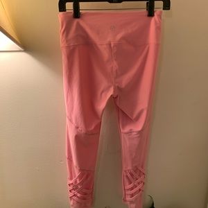 Pink leggings
